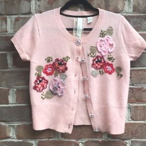 Women’s Anthropologie nick& mo lambswool cardigan